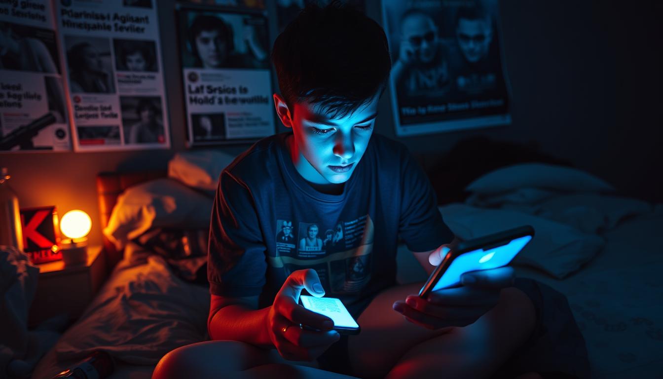 uzależnienie od doom scrollingu u młodzieży