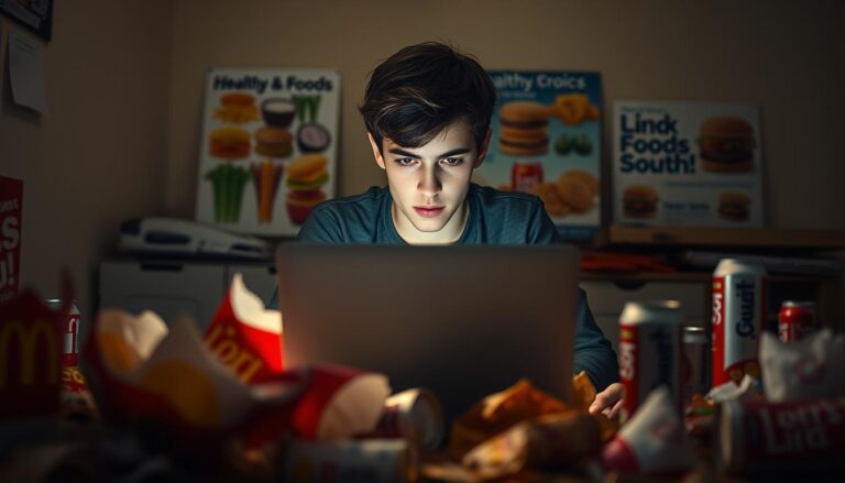 uzależnienie od jedzenia u młodzieży
