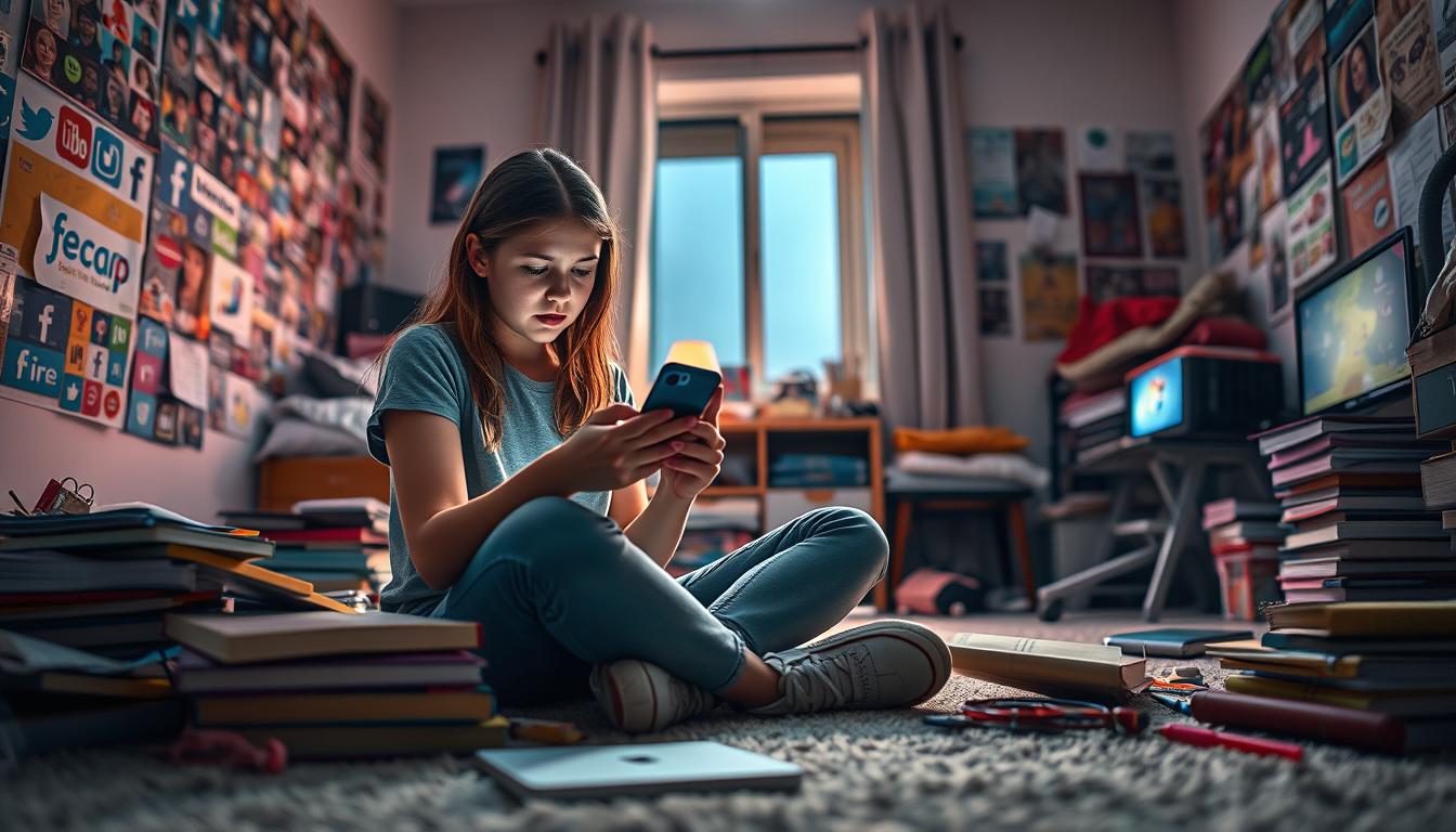 uzależnienie od mediów społecznościowych u młodzieży